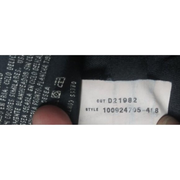 Bill Blass Pants Pleated Slacks Trousers 40x32 blue cuffed hems adjustable waist - Picture 9 of 9